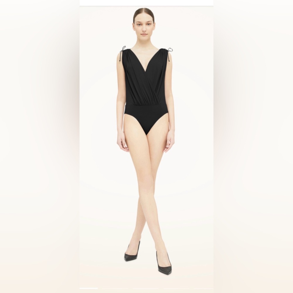 Wolford Crape Jersey Bodysuit - Black size Small